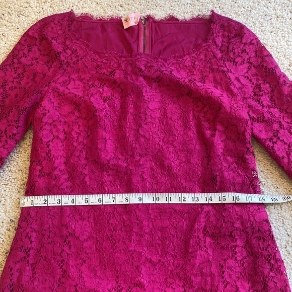 Dolce & Gabbana Fuschia Pink Lace Dress - Picture 16 of 16